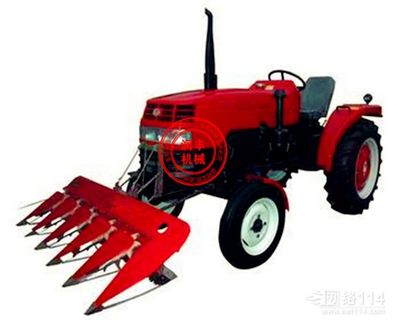 拖拉機帶割曬機 稻麥割捆機
